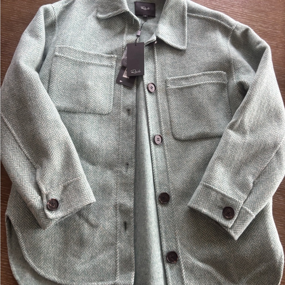 Rails Sage Green Men's Shirt Jacket